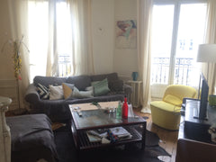 Chambre dans grand appartement haussmannien. Proche du canal de l'ourcq et des B Vern-sur-Seiche, France Bel appartement haussmannien Private room in rental unit vacation rental 20980365