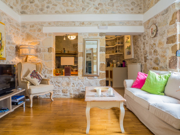 The villa is a 4 bedroom villa and close to everything and ideal for families an Rethimnon, Greece Joanna's Manor House - Ideal for Families! Entire villa vacation rental 1077824
