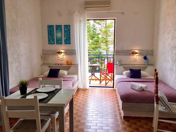 This property is 1 minute walk from the beach.<br />The apartments are right by  Heraklion, Greece beautiful studio for 2 pers in the center of crete Entire condo vacation rental 50590225