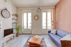 Grand T2 de 50m², idéalement situé à 15 minutes à pied de la Gare Part-Dieu et a Lyon, France Grand T2 GARIBALDI // Part-Dieu - 3 pers. Entire rental unit vacation rental 592563374835797759