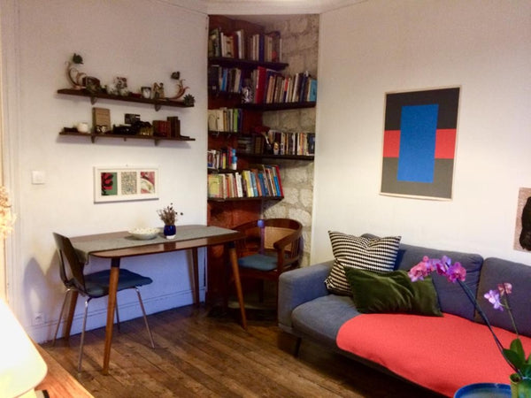 Our typically-Parisian sunny 2-bedroom apartment will lure you with its cute bal Paris, France Charming Montmartre apart w/terrace Entire rental unit vacation rental 6268701