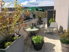 Studio indépendant avec hall d'entrée commun attenant à notre appartement ,  coi Lyon, France Le 7°Ciel, superbe rooftop privé avec terrasse Private room in rental unit vacation rental 10305185