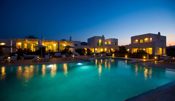 Charming pool view villa of 125 m2 named Chryssi Akti.<br />The villa is located Athens, Greece Stylish villa for 6 in a luxury complex in Paros Entire home vacation rental 7772206