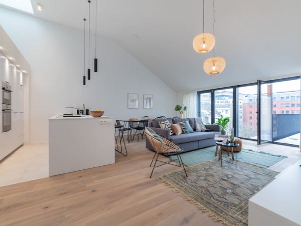 Enjoy this bright, airy two-bedroom penthouse with its many windows and furnishe Brussels, Belgium Sweet Inn | Spacious penthouse with large terrace Entire rental unit vacation rental 33327651