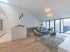 Enjoy this bright, airy two-bedroom penthouse with its many windows and furnishe Brussels, Belgium Sweet Inn | Spacious penthouse with large terrace Entire rental unit vacation rental 33327651