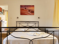 The studio is recently renovated, equipped with a bathroom and a kitchen. It can Chania, Greece Marinakis Sougia, Sea & Mountain View Studio Room in hotel vacation rental 16434881