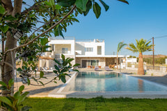 Villa Pnoes Seaside is a brand new luxury residence with a private pool and magn Chania, Greece Villa Pnoe Seaside ★ Luxurious, Seafront & Private Entire villa vacation rental 51446194