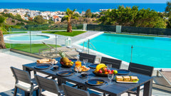 Orama Villa, is a unique brand new 330m² luxury residence and has been specially Piskopiano, Greece Orama Villa, 4 bedrooms, private pool, sea view Entire villa vacation rental 34357799