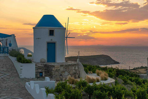 A beautiful traditional windmill, where you will have the chance to enjoy the au Greece The North Windmill ⚓ Unique House with View Entire vacation home vacation rental 27365642