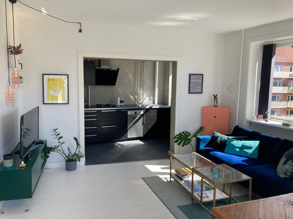 Skøn hjørnelejlighed med masser af lys.<br /><br />5 min. gang til Lergravsparke Amagerbro, Denmark Lys lejlighed tæt på centrum og strand Entire condo vacation rental 669277342250139938