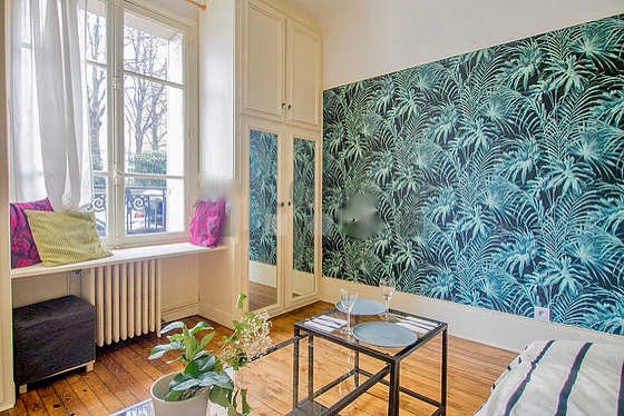 This spacious and charming studio is in a high standing area in the South of Par Paris, France Spacious Furnished Studio 'Bijou a Paris!' Entire rental unit vacation rental 20278524