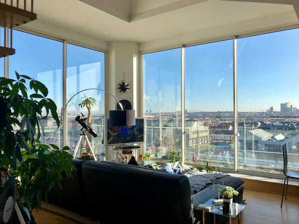 Shared Penthouse with beautiful view of the city, big windows and spacious terra  one-room rental in shared Penthouse Private room in rental unit vacation rental 654951631420504429