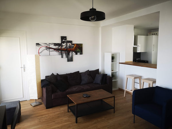 Appartement idéalement situé à 10 min. en transports de la gare Lyon Part-Dieu e Lyon, France Appartement lumineux et entièrement équipé - 50m² Entire rental unit vacation rental 47401434