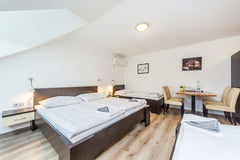 Modern four- room, on the 1st floor in a small hotel. The room has a satellite T Prague, Czechia Hotel & Restaurant - four room - Prague Room in hotel vacation rental 22651313