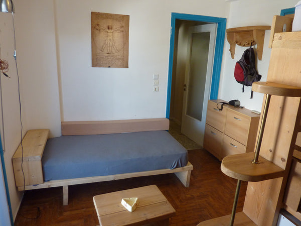 Small apartment 26 sq.m. at the fifth floor, near to the center fully equipped ( Athens, Attica, Greece penthouse near to the center Entire rental unit vacation rental 8029633