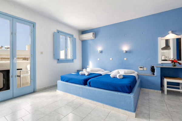 Studios for 1 to 3 persons with built-in double and single or sofa beds. <br />T Greece Stratos Standard Studios for 1-3 persons Room in bed and breakfast vacation rental 13136409