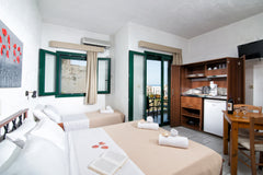 The studio features a double and a trundle bed. It is ideal for couples but it c Chersonisos, Greece Charming Studio near the beach Entire rental unit vacation rental 3491250