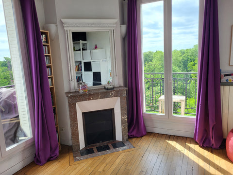 Appartement très lumineux et agréable avec vue exceptionnelle sur le bois de Vin Vincennes, France La tête dans la verdure, head in the green Entire rental unit vacation rental 15639375