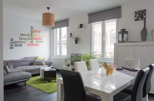 Bright, new flat of 65 sq meters that comfortably fits 2 people. Flat has a real Mechelen, Belgium Big 1 Bdrm Apt in Hip Marnix Place - Antwerp-Zuid Entire rental unit vacation rental 44246368