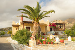 Self-catering Studio with a double traditional Karpathian bed and a small sofa t  Rina's Traditional Studios, Afiartis, Karpathos Entire rental unit vacation rental 22132335