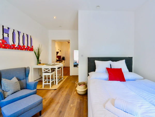 This beautiful restored and high-end equipped studio apartment is perfectly suit Vienna, Austria Charming Studio next to Donaukanal Entire rental unit vacation rental 50277123