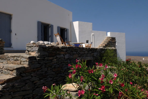 Overlooking the blue Aegean Sea, a special residence on the picturesque island o  Full Moon Villa Cycladic home vacation rental 50538009