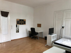 The flat is located in the heart of Vienna, on the corner of Heinestraße and Pra  Spacious Room in the Heart of Vienna 3 Private room in rental unit vacation rental 36557965