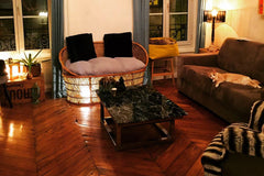 Chaleureux appartement de 50m2 à la décoration contemporaine avec belle hauteur  Lyon, France Grand T2 haussmannien lumineux et chaleureux Entire rental unit vacation rental 26635370