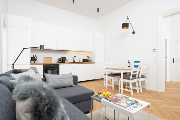 In the 20nd district of Vienna, this bright and modern furnished apartment await Vienna, Austria Hideaway Brigittenau Entire serviced apartment vacation rental 609038004257573821