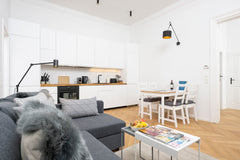 In the 20nd district of Vienna, this bright and modern furnished apartment await Vienna, Austria Hideaway Brigittenau Entire serviced apartment vacation rental 609038004257573821