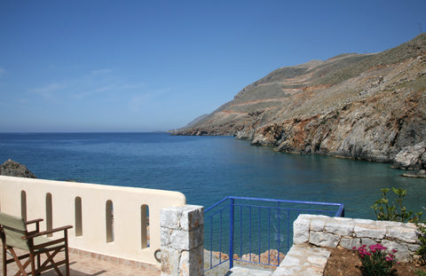 All of our 4 apartments are next to Vrissi beach where you can enjoy your swim a  On The Beach Apartment 4 Entire rental unit vacation rental 1102058