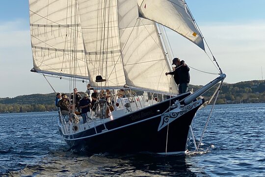 Private 60 ft Schooner Charter Sail from Traverse City w/Food & Drink (6 yrs +)  Private Tours and Travel Guide America Detroit CITY Traverse City Destination Tour