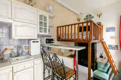 Parisian studio in typical French style in the very center of the city (Marais d Paris, France Pavillon Saint-Pol Entire rental unit vacation rental 17792329