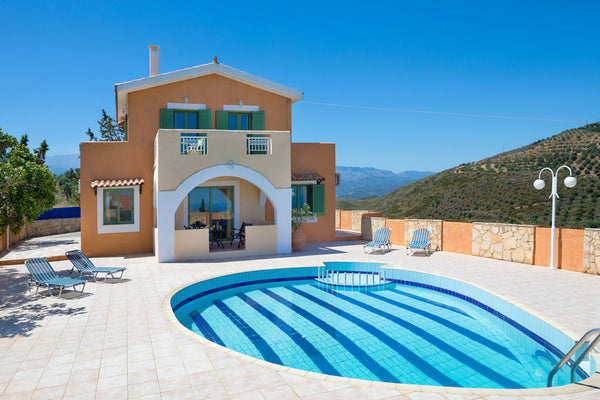 Villa Erato is a traditional 3-bedroom Villa with a private swimming pool, locat Chania, Greece Villa Erato, 3 BD, 3 BA, private pool, sea views Entire villa vacation rental 34733316