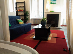 Grand studio haut de plafond et lumineux avec ses 3 fenêtres donnants sur le sal  Grand studio, quartier calme & central Pl Guichard Entire rental unit vacation rental 30500427
