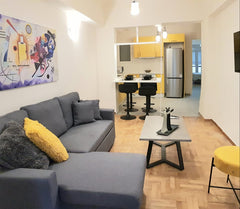 Welcome to our brand new 2 bedrooms apartment ideal for long or short stay.<br / Athens, Greece CENTRAL 2 BEDROOM APARTMENT Entire condo vacation rental 52810712
