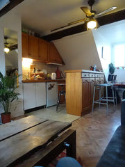 This is a charming apartment very well located in the old historic paris.<br />3 Paris, France Living-room with doble bed in a shared flat Private room in rental unit vacation rental 19394946