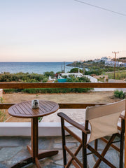 A very spacious room ideal for a couple. It has views of the sea and the surroun Megas Gialos, Greece Agnadi Syros: Room with sea view - 111 Room in aparthotel vacation rental 25484653