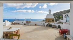 A great choise to relax away from the bussy vilalges on the summer, a unique tra  Komia Sea View Traditional Earthen home vacation rental 43486026