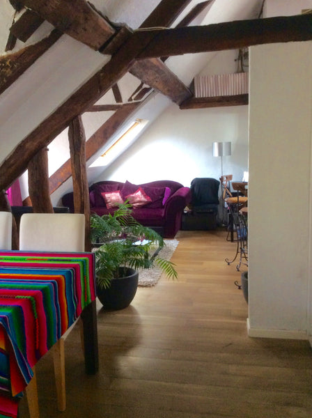Under the eaves with visible beams, this apartment is very charming. Ideal cocoo Paris, France Charming one-bedroom apartment Entire rental unit vacation rental 9257934