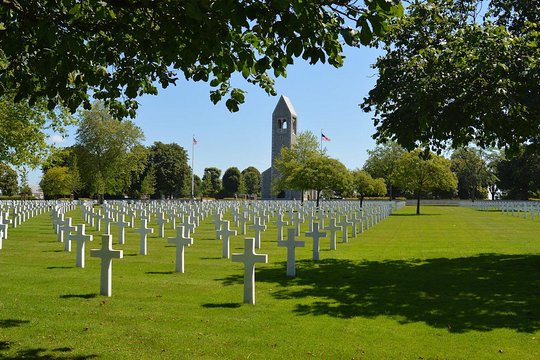 Private guided shuttle to Brittany American Cemetery and Mont Saint Michel  Private Tours and Travel Guide Europe Paris CITY Bayeux Destination Tour