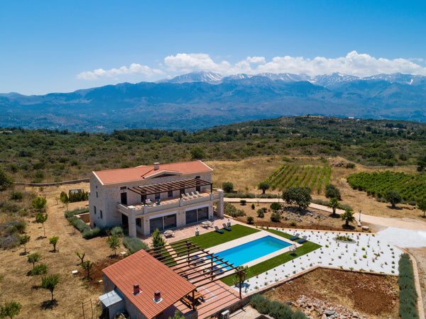 Situated on the hills of the picturesque traditional village of Vamos, only 30’   Aphrodite Luxury Resort Entire villa vacation rental 42450722
