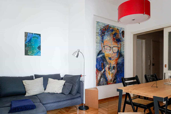 LK15 ist eine echte Designerwohnung im Stadtzentrum von Athen. Sie ist zugleich  DE LK15 - die echte Designerwohnung Entire condo vacation rental 52115640