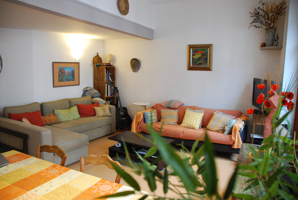 Located in the city center, 5 min walk to Bellecour, just above Rhone river bank Lyon, France Charming and spacious 2 storey flat Entire rental unit vacation rental 9177751