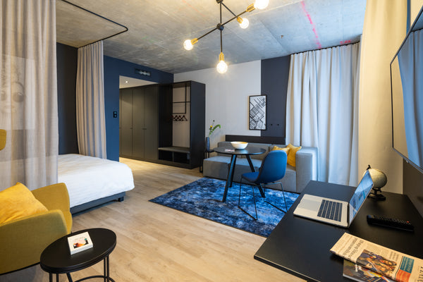 Open the door, come in and smile. This is a place you can call home for a while: Vienna, Austria JOYN Vienna - Category Studio Room in serviced apartment vacation rental 33208467