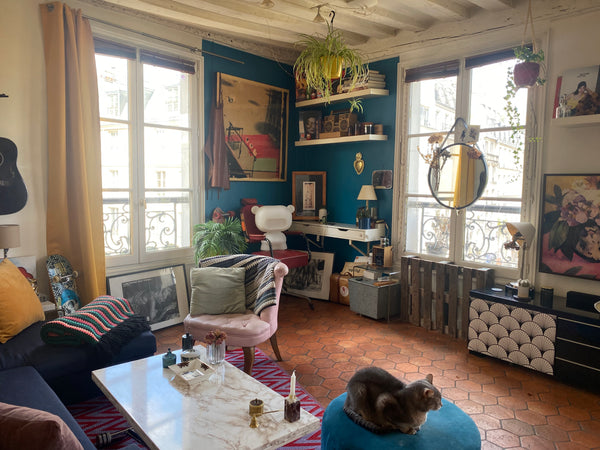 Nice 2 rooms apartment, 40m2, with a separate bedroom. In the charming  Near Rep Paris, France PARIS CENTER / Nice Apartment Entire rental unit vacation rental 4246738
