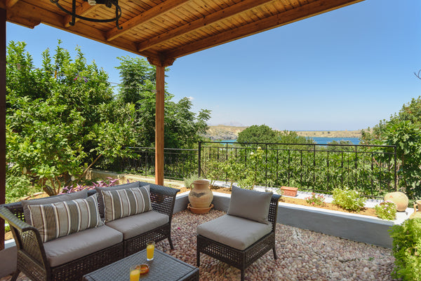 Villa Thea 4 is a two-bedroom traditional Lindian Pension which has been thoroug Lindos, Greece Modern Lindian Pension with Private Outdoor Space Entire home vacation rental 21146243