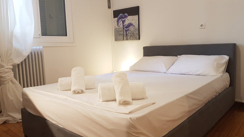 A large apartment of 75 sq.m., sunny, airy and renovated, on the1st floor of a t Athens, Greece Brown Apartment - Athens Center, 3 BD, 1 BATH Entire rental unit vacation rental 14369740