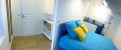 Cet studio dispose d'une chambre, d'une télévision à écran plat, d'un coin repas Le Lamentin, Martinique STUDIO ZEN SOBRE CHIC Entire rental unit vacation rental 33390988