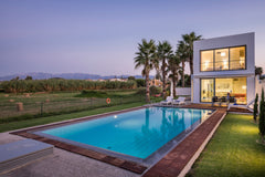 High quality and aesthetic villa with private pool, just a few meters from the f Chania, Greece Ocean Blue Villa-Unique Holidays next to the Beach Entire villa vacation rental 53455371